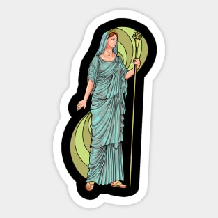 Goddess of Greek mythology - Juno Hera Sticker